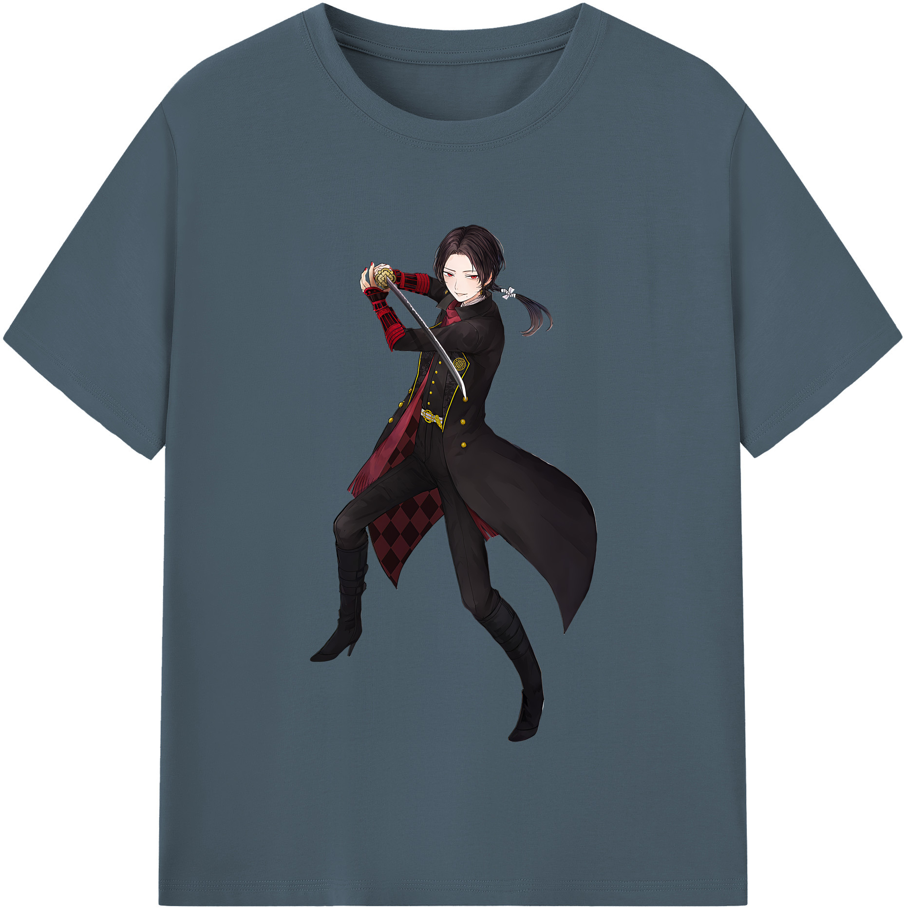 （画像用） 刀剣乱舞 Touken Ranbu 綿100％半袖Tシャツ（フロントプリント）